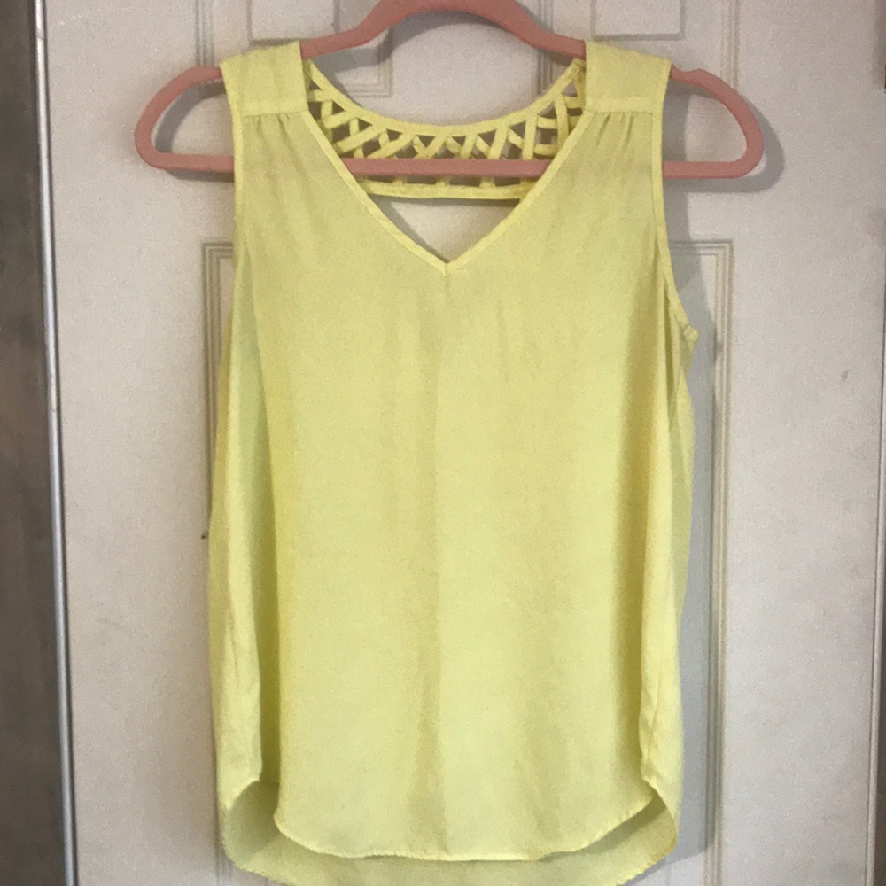 Yellow blouse